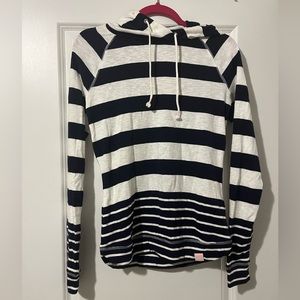 NWT Joules Malston Striped Hoodie Long Sleeve